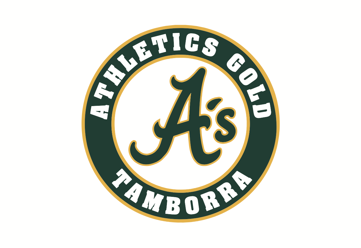 2x3 Custom Athletics Gold Flag - White