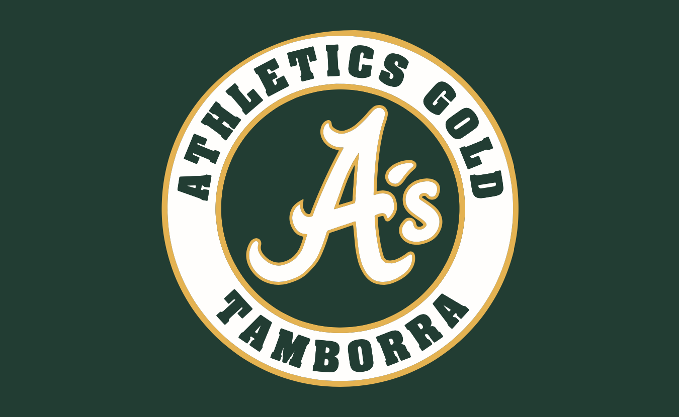 3x5 Custom Athletics Gold Flag - Green