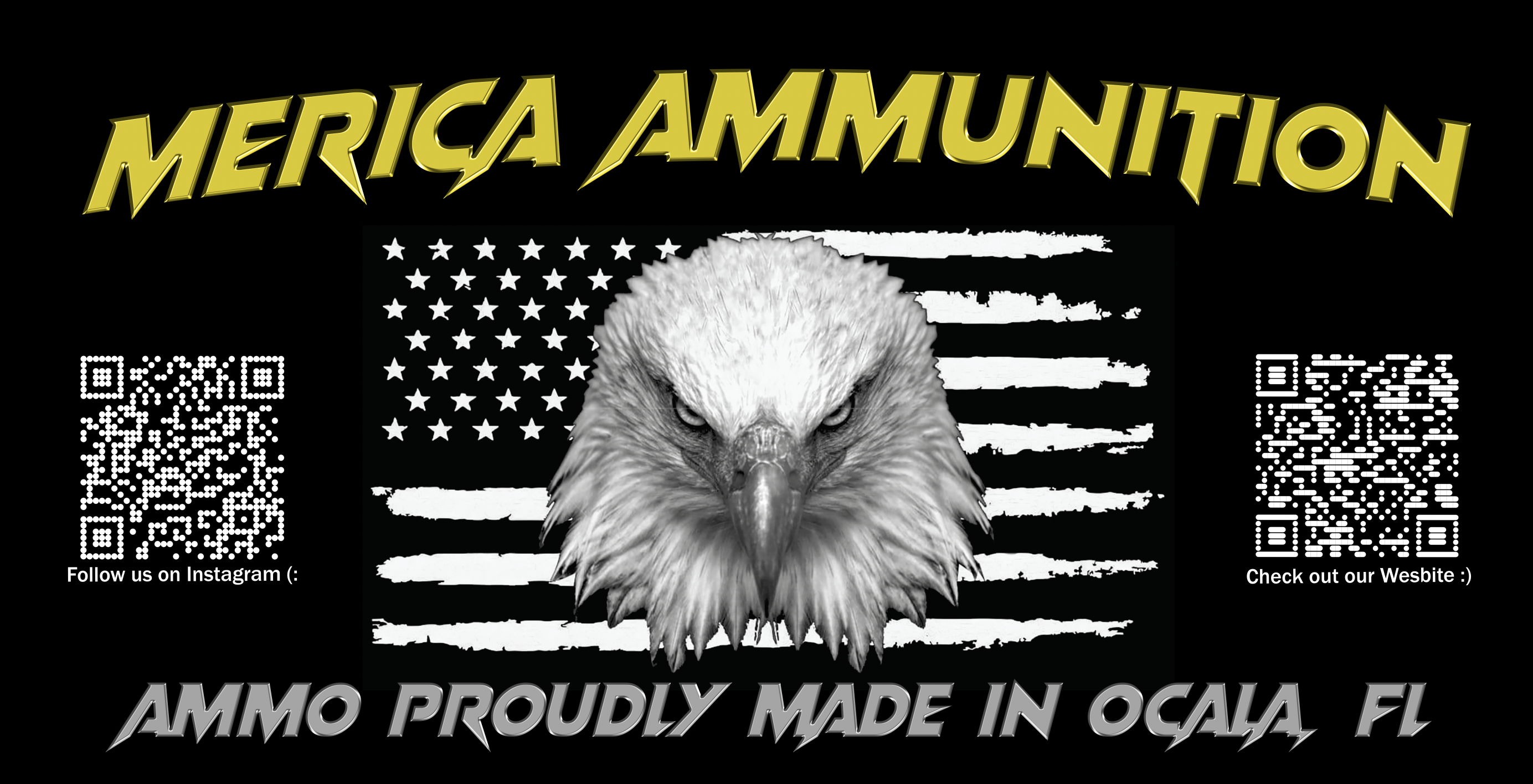 3x6 Double Sided Merica Banner