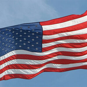 American Flag - Embroidered