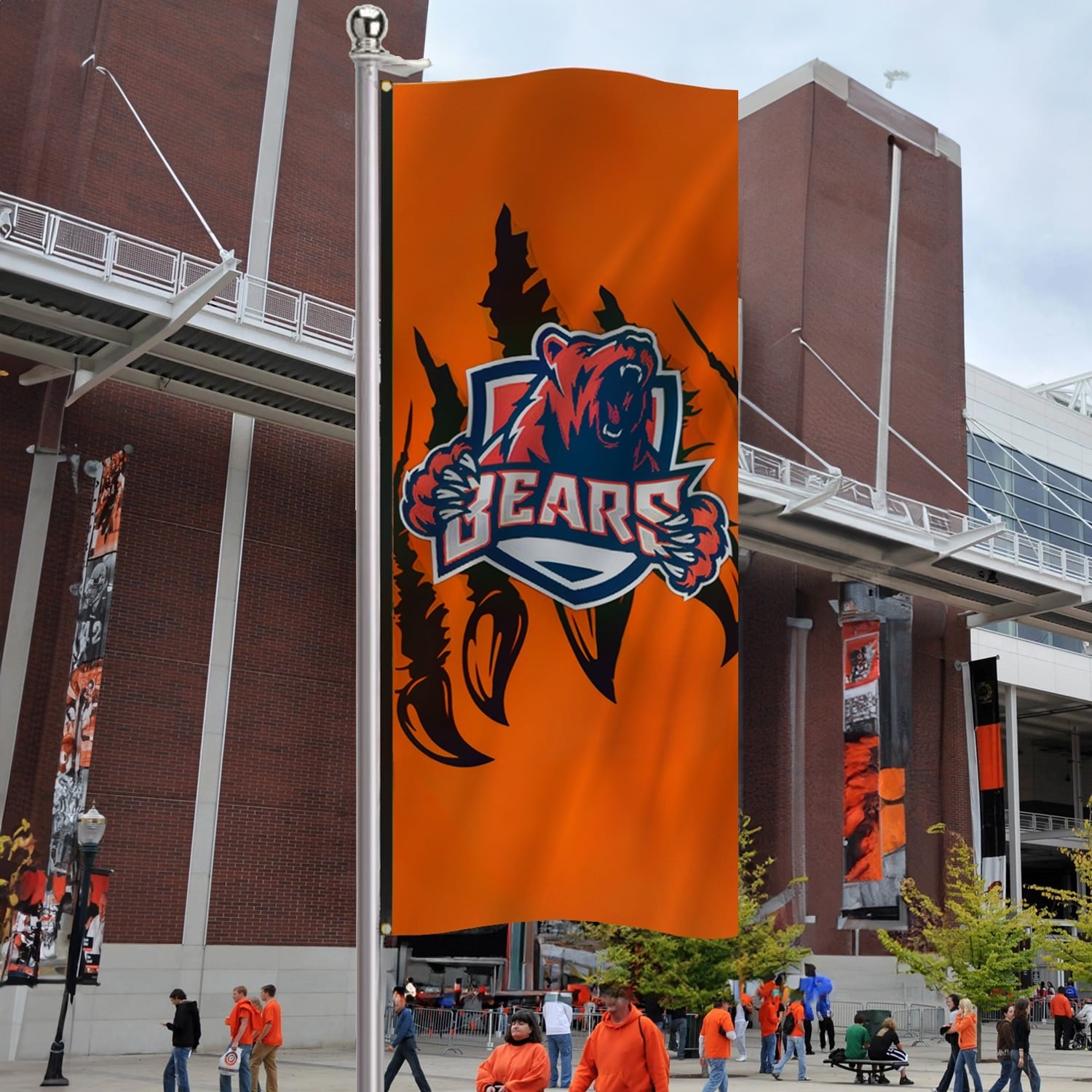 Custom Vertical Flags & Pole Banners: Design Your Personalized Outdoor Advertising Solutions